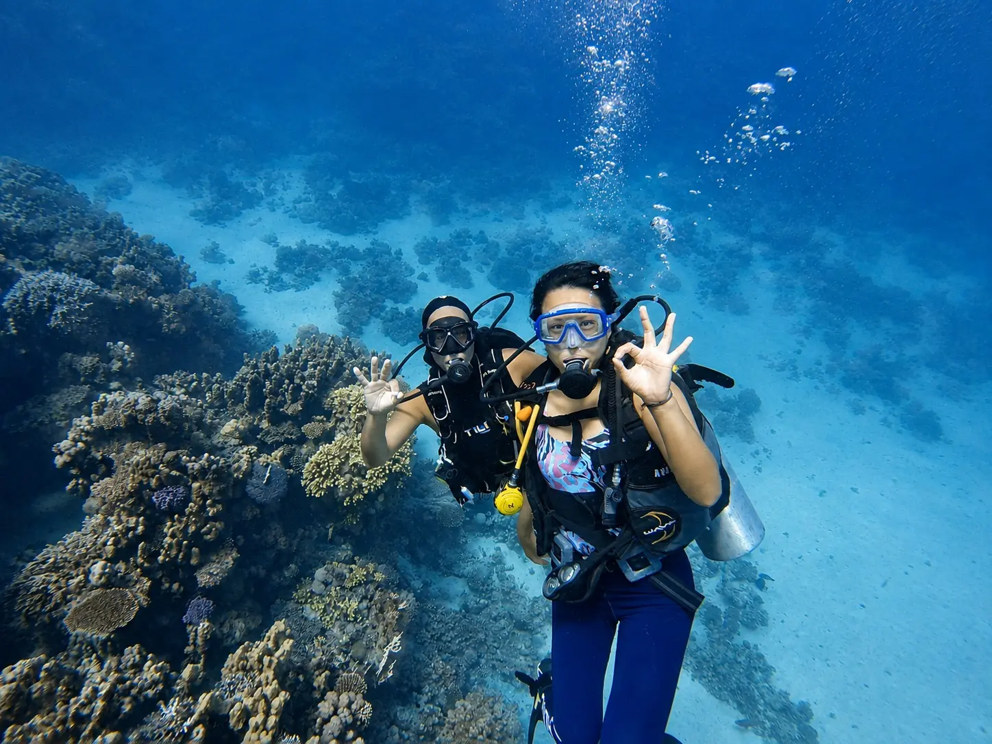 Dive training